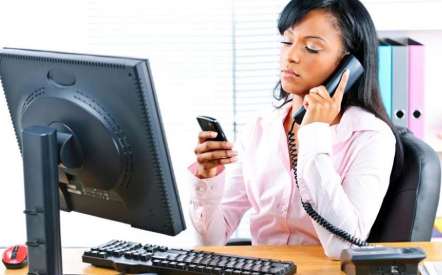 celular no trabalho