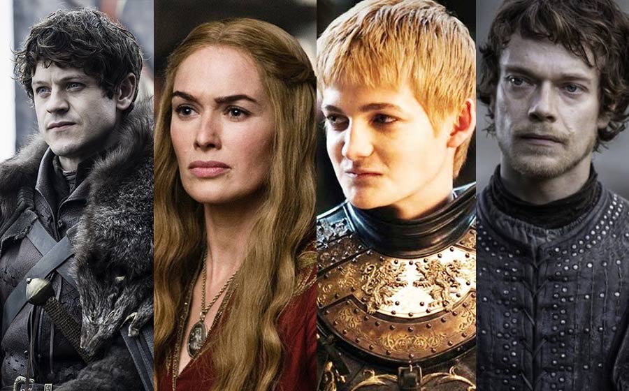 personagens Game of Thrones