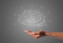 brain writes with white chalk is hand draw concept 1 scaled